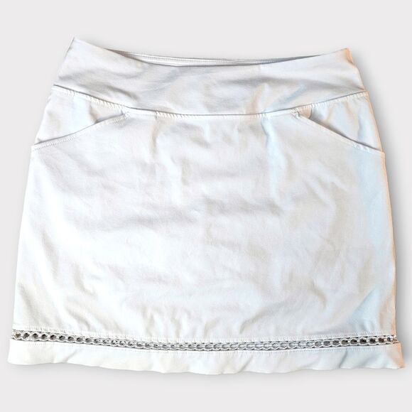 Lilly Pulitzer White Luxletic Tennis Skirt Size 4 - Picture 2 of 12